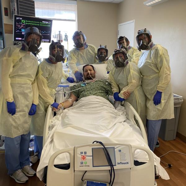 HonorHealth - First patient in Arizona to survive COVID-19 after treatment on ECMO machine