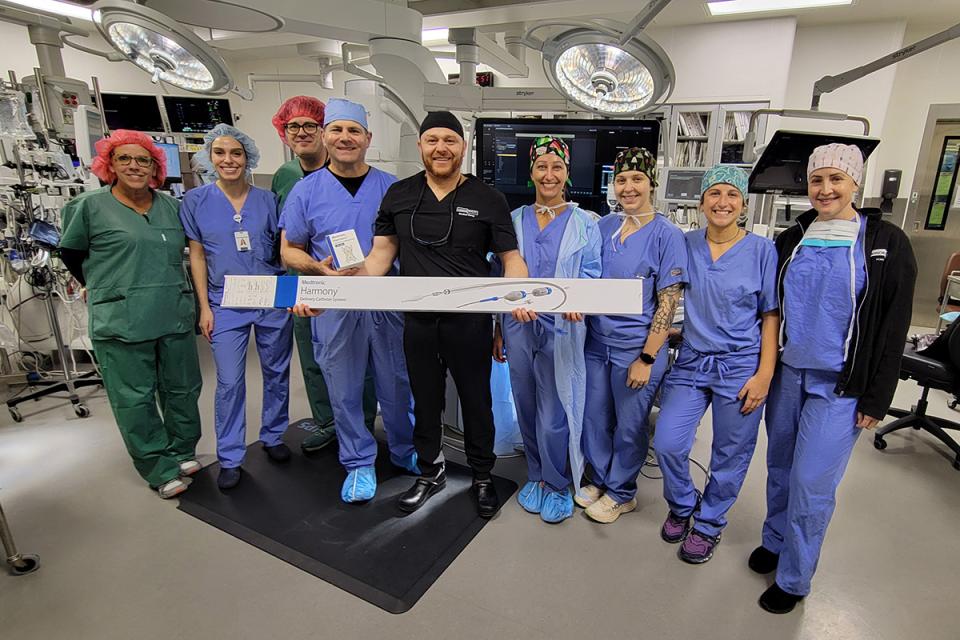 HonorHealth is the first adult cardiology team in Arizona to perform minimally invasive pulmonary valve replacement treating adult congenital heart disease