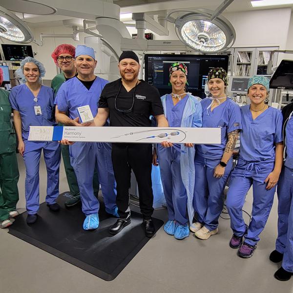 HonorHealth is the first adult cardiology team in Arizona to perform minimally invasive pulmonary valve replacement treating adult congenital heart disease